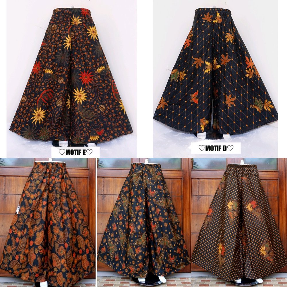 NEWS CELANA KULOT JUMBO BATIK MOTIF//KULOT BATIK JUMBO TERBARU