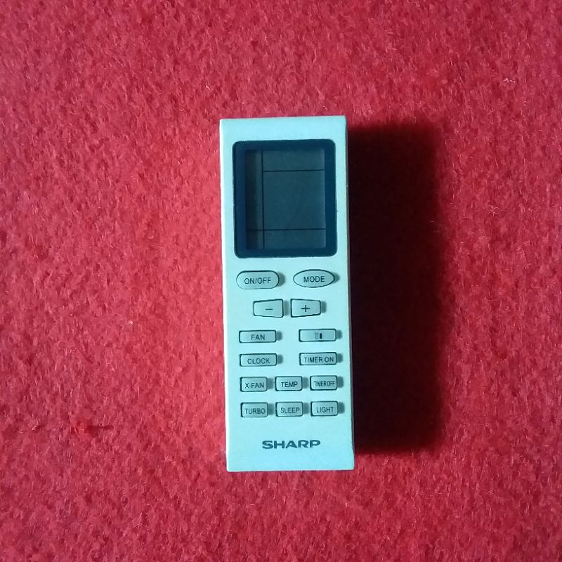 REMOTE AC SHARP TYPE YB1FA ORIGINAL