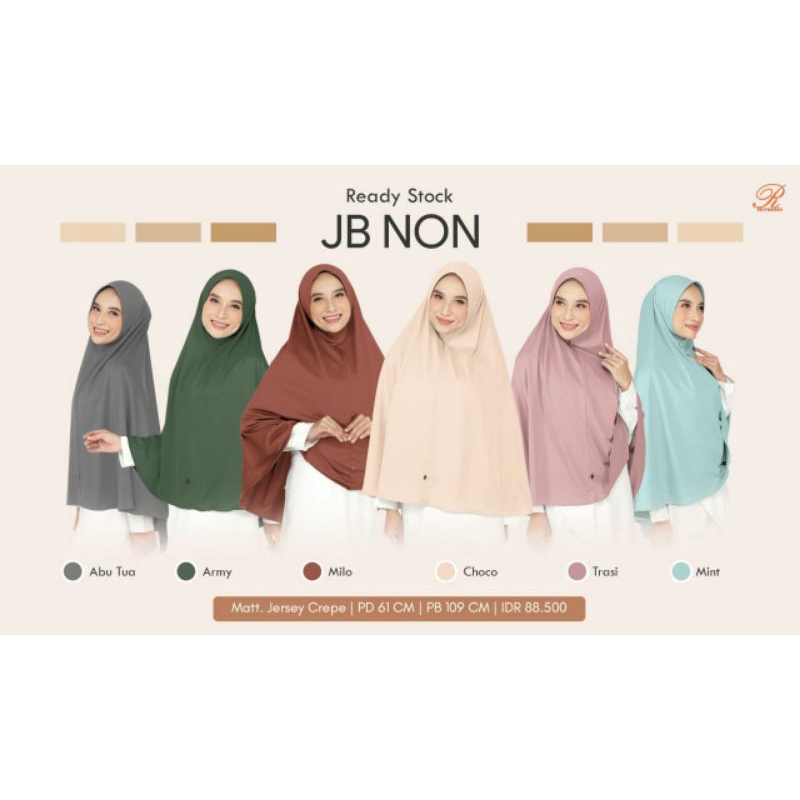 KHIMAR/JILBAB JERSEY SYARI BY RIVANTIE HIJAB