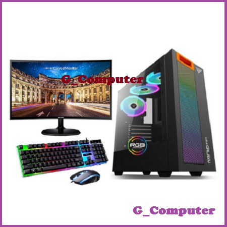 PC Gaming Intel Core I7 GTX 750Ti 4Gb Ram 8Gb + Led 24Inch Gaming-Editing
