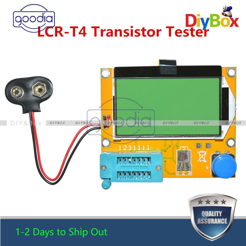 LCR-T4 Esr Meter Transistor Tester Diode Triode Kapasitansi Scr Induktansi M328 Untuk Alat Elektronik