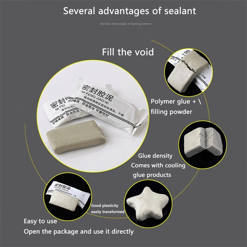 [BISA COD] Penambal Lubang Penambal Celah Dinding Mi Feng Jiao Ni Upgrade Formula DEPATO