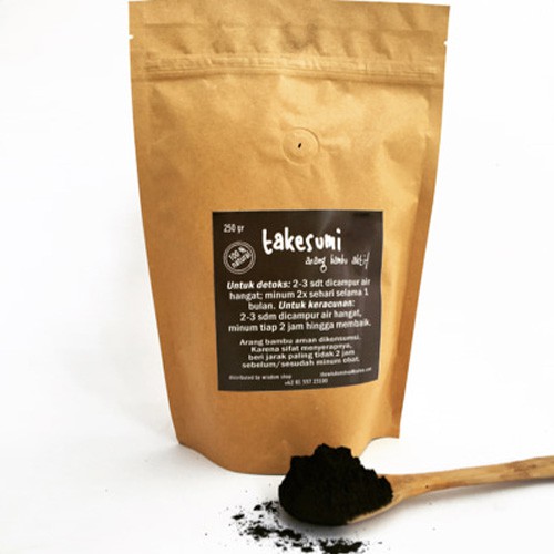 Takesumi powder / arang bambu aktif bubuk 250 gr