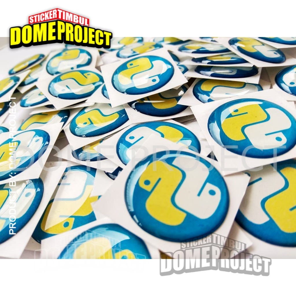 STIKER MOTOR TIMBUL EMBLEM PHYTON Emblem Stiker Resin Aksesoris Casing PC dan laptop