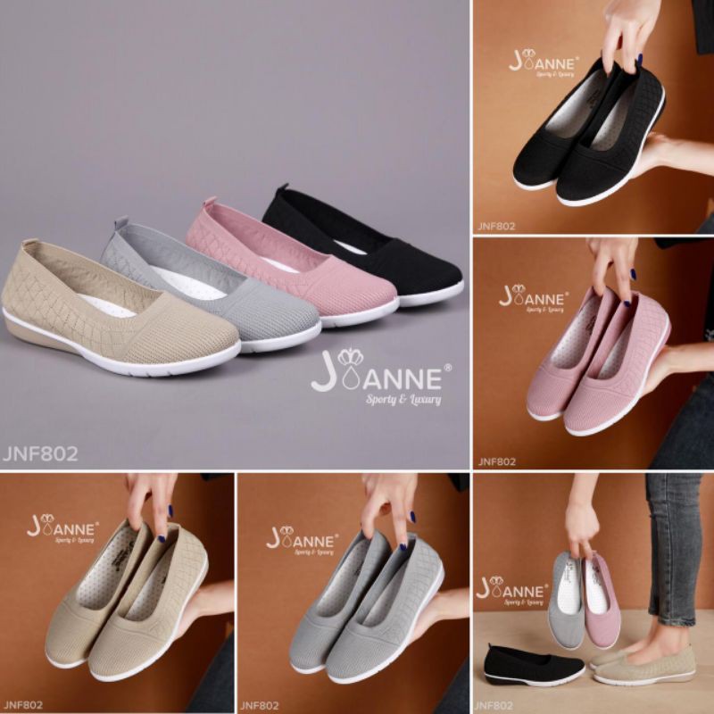 RESTOCK!! JOANNE Flyknit Flat Shoes JNF802 [ORIGINAL BRAND]