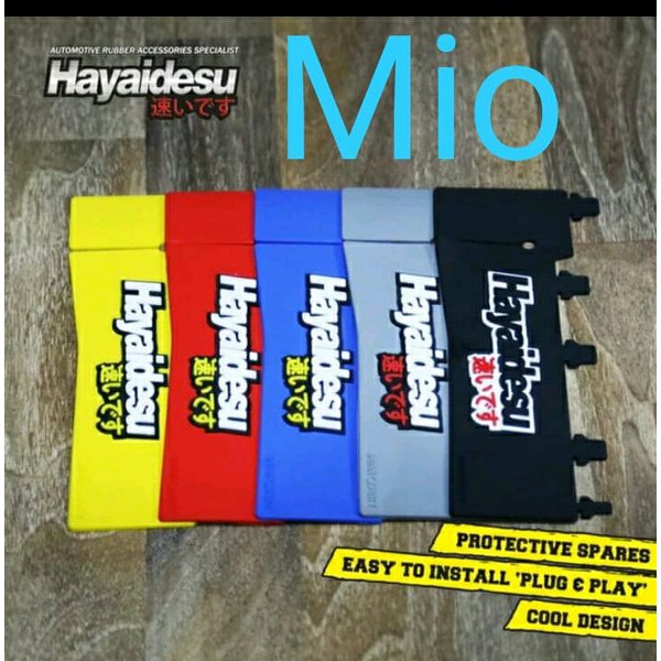 hayaidesu mud flap mud flad mud guard karet penahan lumpur karpet cepet air  mio soul mio m3 mio j
