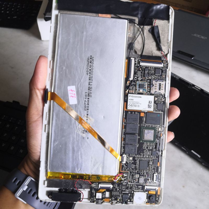 part komponen axioo windroid keyboard touchscreen battery