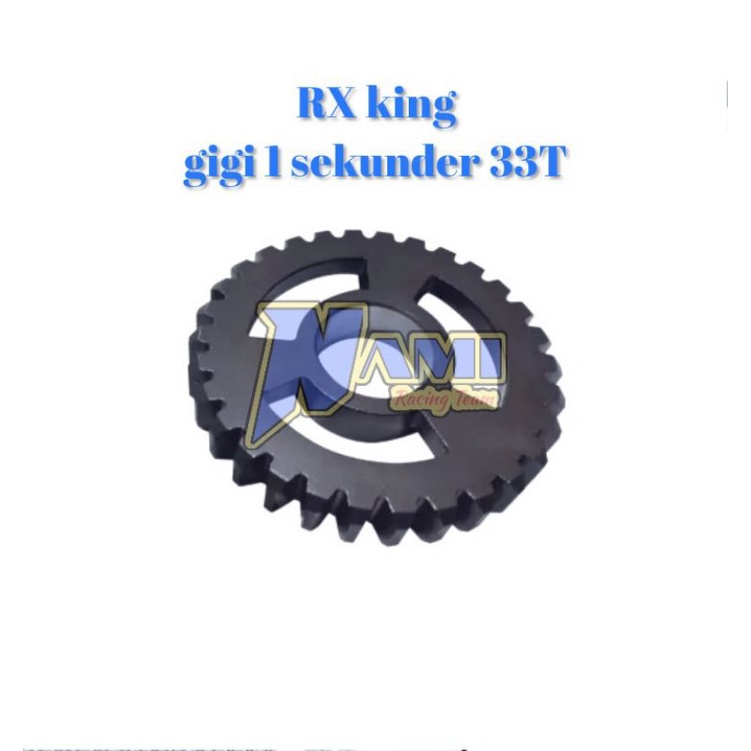 Rasio racing RX king gigi 1 sekunder 33T