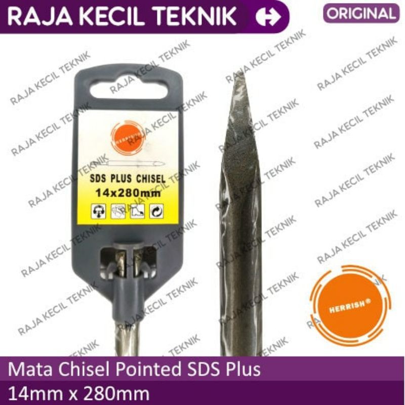 Mata Bor Chisel SDS Plus Point Herrish 14x280mm