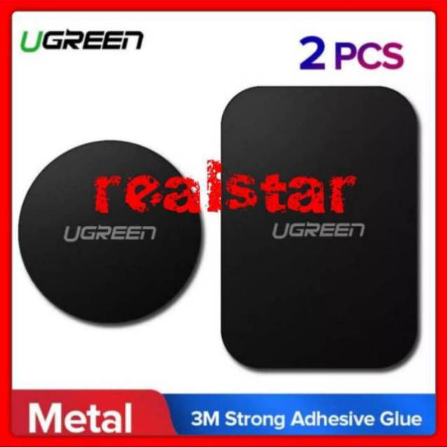 Ugreen Metal Plate untuk Holder Magnetic Ugreen Plat Besi Lempengan Universal