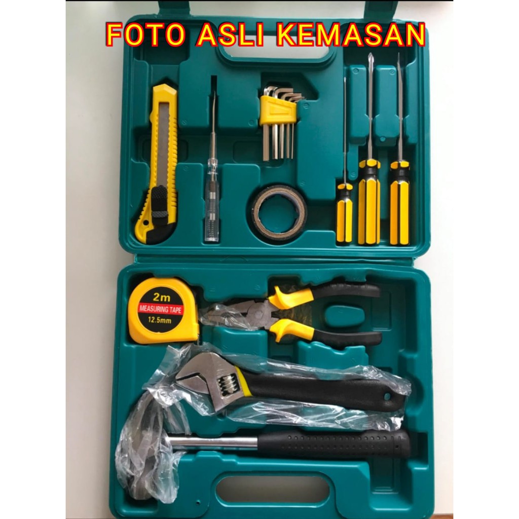 Alat Tukang Perkakas Repairing Tool Set 16 in 1 - tool set /tools set