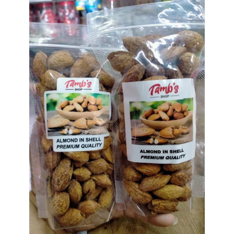 

almond in shell original 100gr