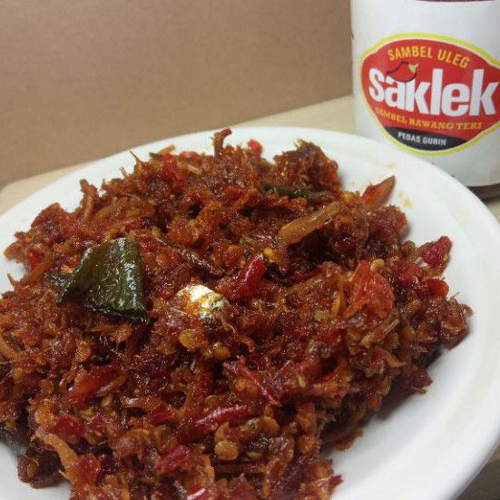 

Sambal Bawang Teri dari Sambel Uleg Saklek