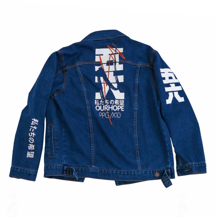 PAPAGO - JAKET JEANS - JAKET DENIM PRIA ORIGINAL - JAPAN HOPE - M