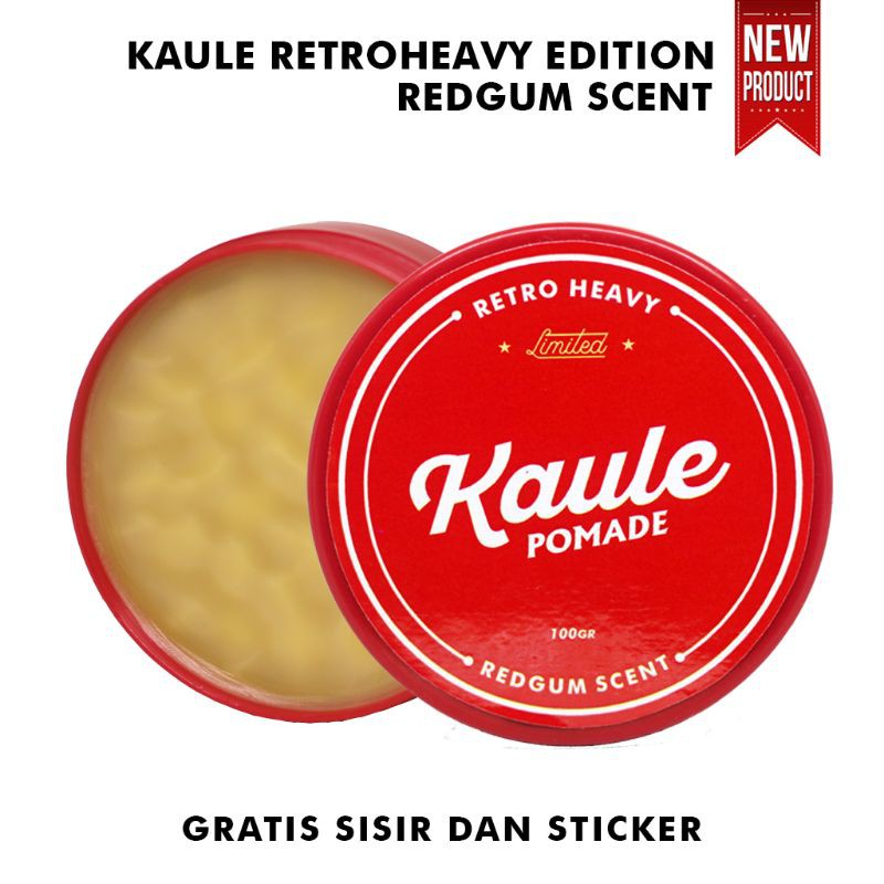 POMADE KAULE RETRO HEAVY edition kemasan besar