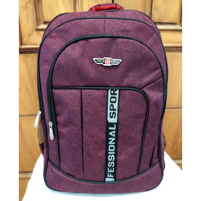 Tas Sekolah Anak Laki Laki SD SMP SMA Ransel Gendong Polo Alfito Murah Kuliah Kerja