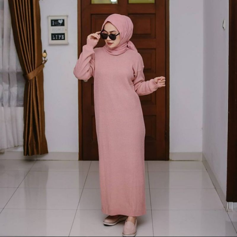 Long Dress Rajut