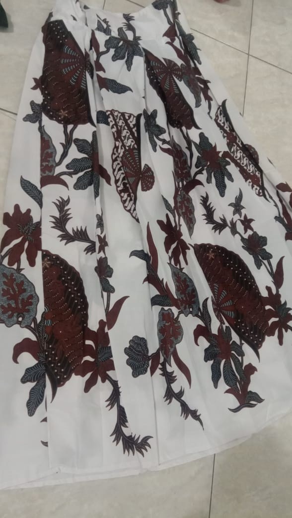 Rok Adhikara Batik Solo Fashion Wanita Rok Batik Modern Bawahan Batik Ori By Svj
