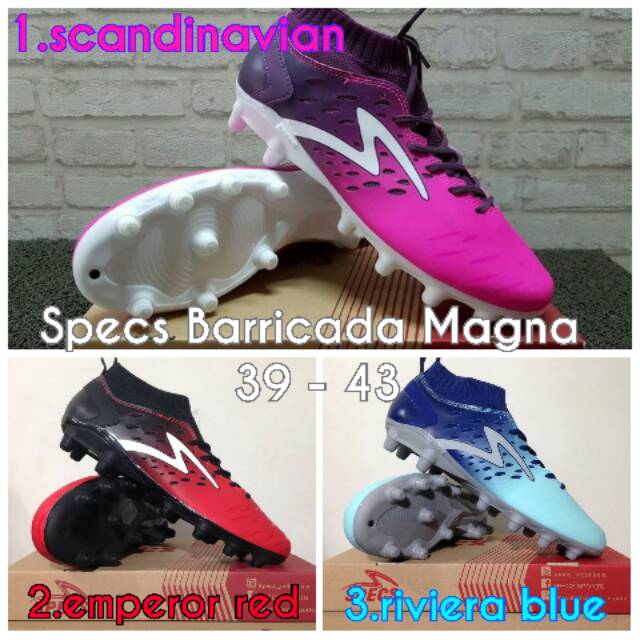 Sepatu Bola SPECS BARRICADA MAGNA ORIGINAL BNIB