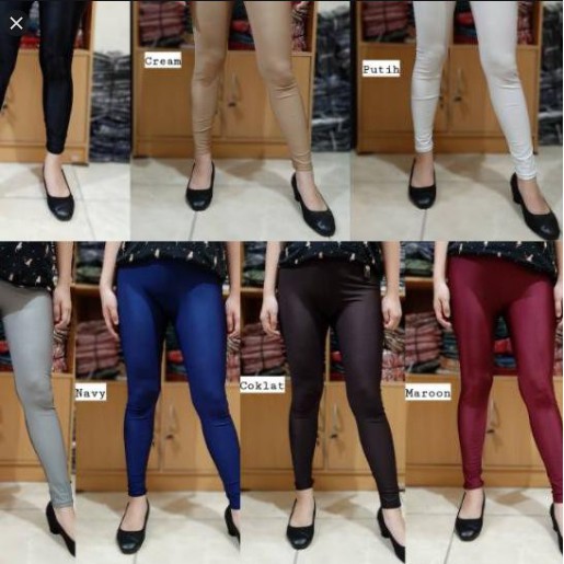 Legging Merek Monalisa|Pakaian Dalam Wanita Dewasa|Legging Panjang Gliter|Legging Wanita