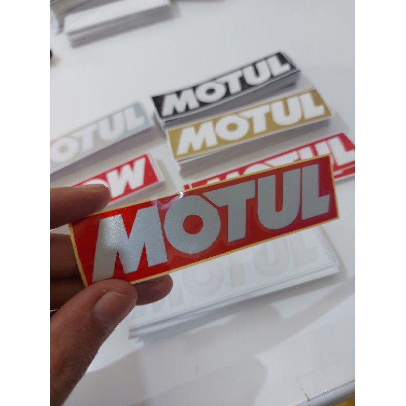 STICKER MOTUL CUTTING