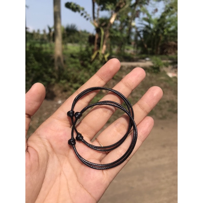 Gelang Tali Korea Polos / Gelang Tali Satin Polos