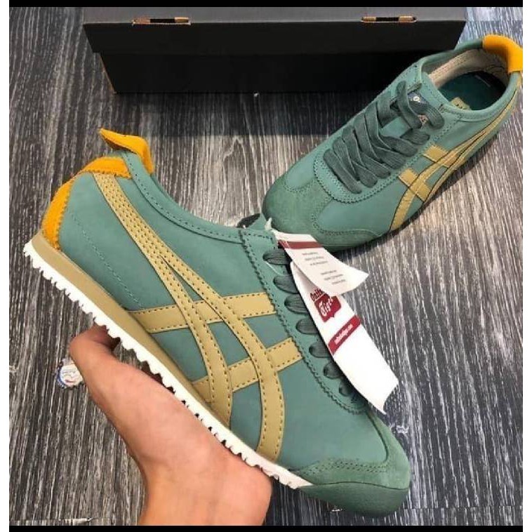 onitsuka tiger mexico 66 hiking green