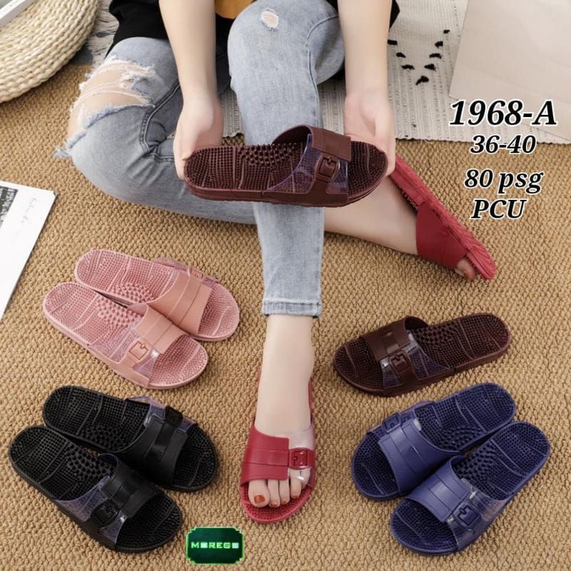 MOREGO 1968 / SANDAL REMATIK MOREGO / SANDAL SLIP WANITA