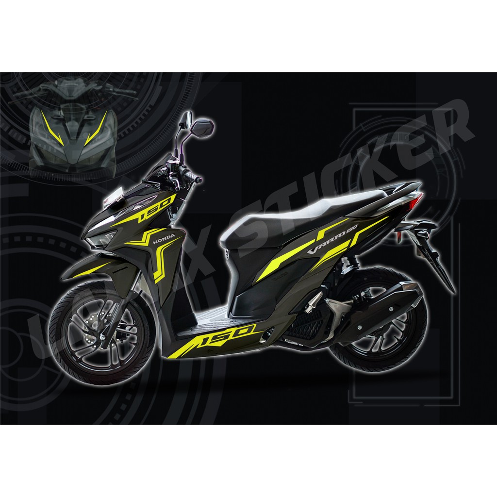 Sticker Vario fi New Striping Cutting Stiker Honda Vario 150 125