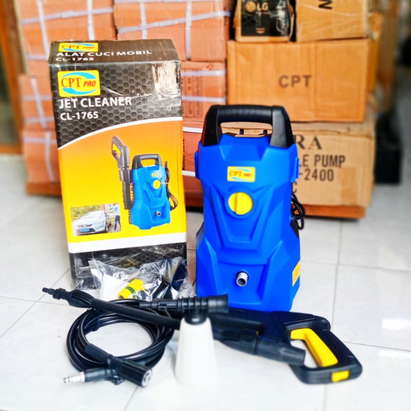 Alat cuci mobil steam jet cleaner semprot air - sprayer DOORSMEER listrik set stik tembak air