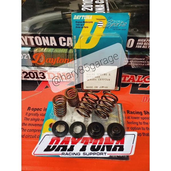 PER KLEP RACING TITANIUM YAMAHA JUPITER CRIPTON DRAG & RACE DAYTONA ORIGINAL MADE IN JAPAN