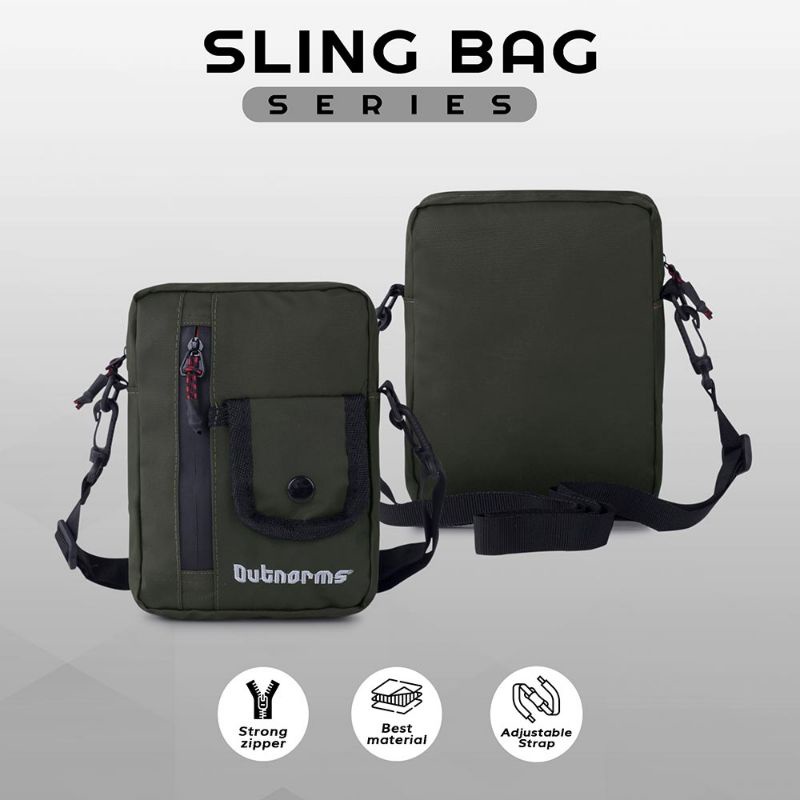 Tas Selempang Slingbag Kecil Tas Hp Pria Cowok Unisex Distro Original Murah Keren