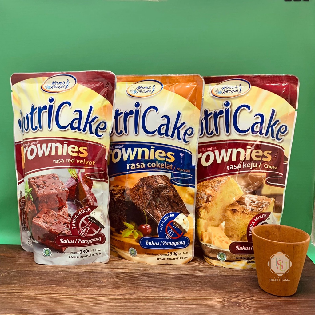 

Nutricake Brownies Pouch 230 Gram / brownis pouch / brownies nutricake