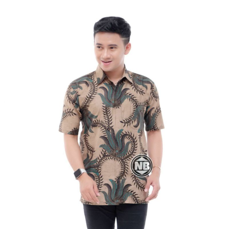 [ BISA COD ] BEST DEAL PROMOSI Batik couple baju batik seragam by batikid VOL 002-Hem kobes ijo