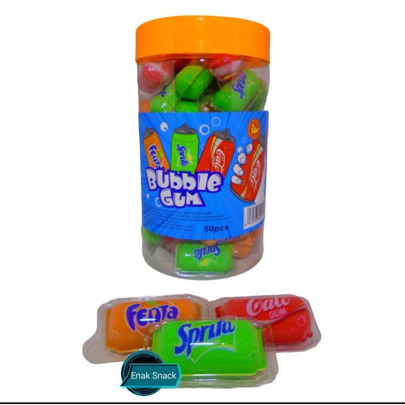 

Bubble Gum Soda isi 50pcs