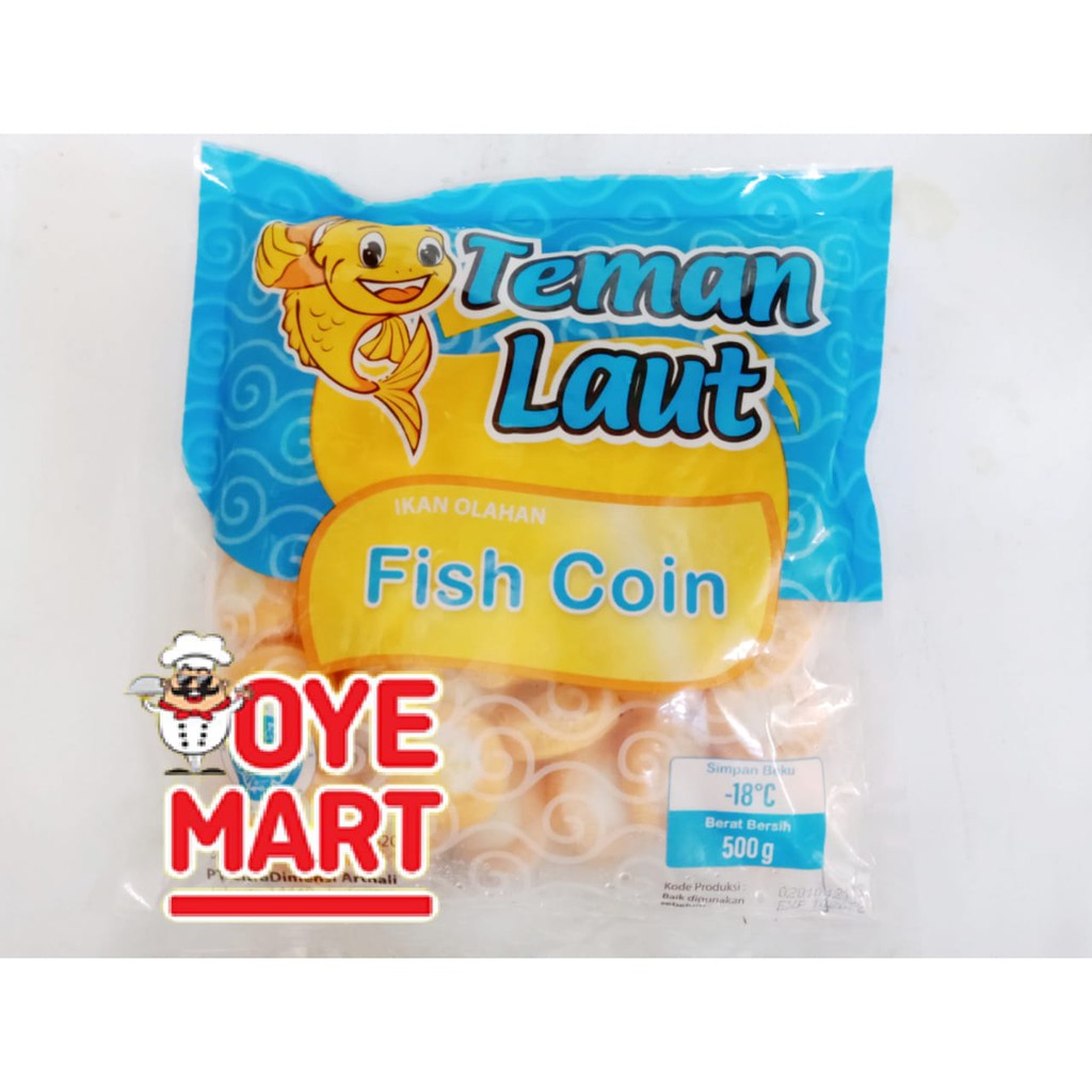 TEMAN LAUT FISH COIN 500GR