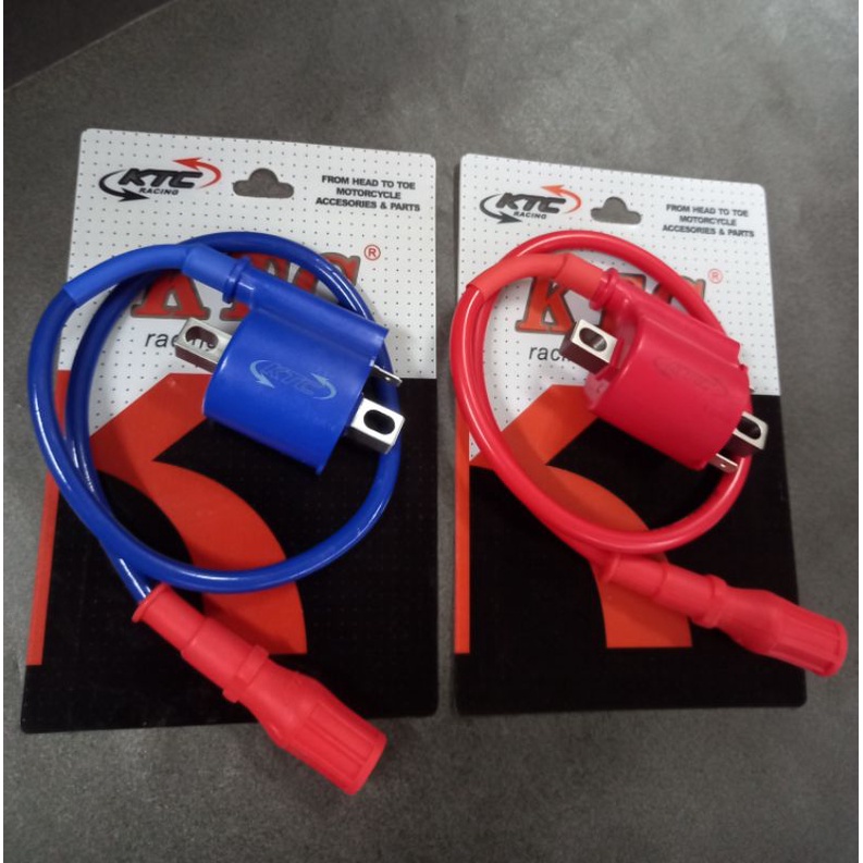 COIL KOIL KTC RACING KARBU MX OLD/New Dan KOIL MOTOR VIXION INJEKTION R15 V2/R15 V3 PLUS KOP BUSI