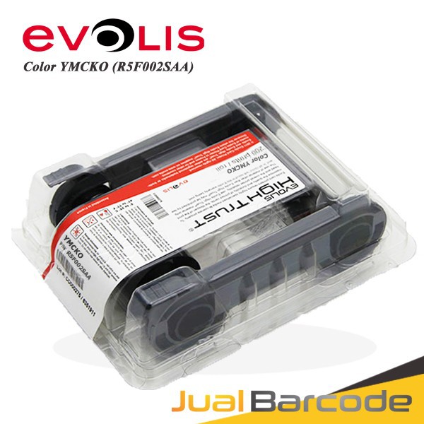 RIBBON EVOLIS ZENIUS - PRIMACY - COLOR YMCKO 200 SISI | PN : R5F002SAA