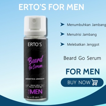 [COD] BEARD GO SERUM Ampuh Menumbuhkan dan Menutrisi Jenggot &amp; Jambang hanya dalam 2 Minggu I BPOM