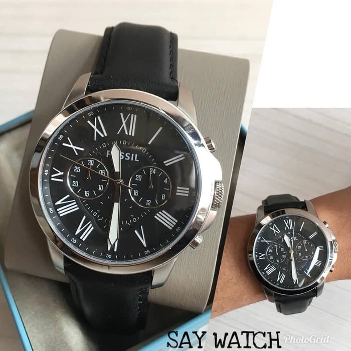 Jam Tangan Pria Fossil Grant FS-4812 Original Warranty + TinBox