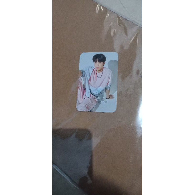 PC Photocard NCT Jaehyun Jenim Sports Pink