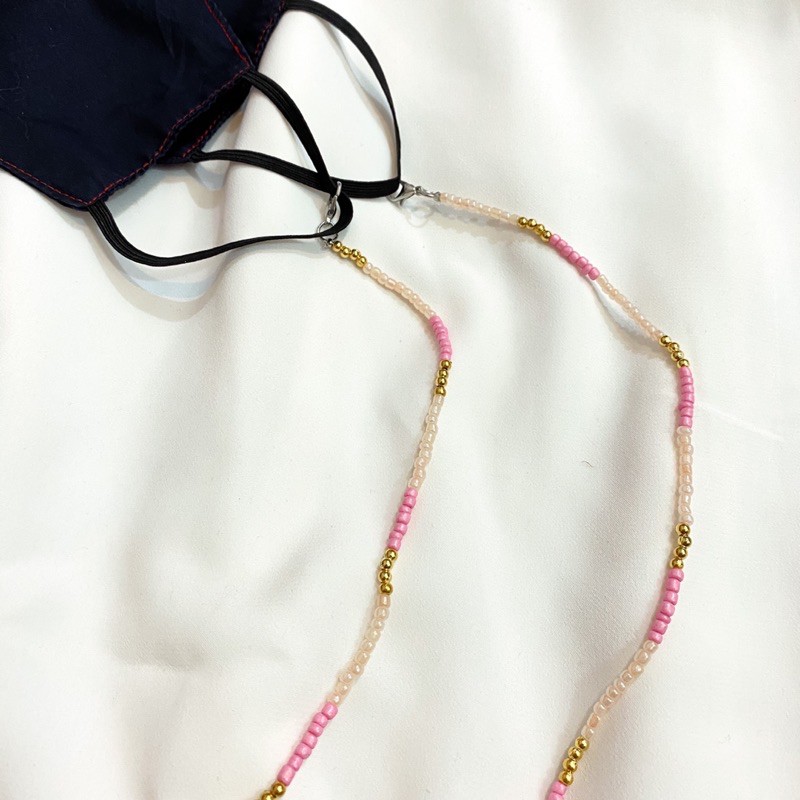 strap masker / strap / strap masker kalung / kalung masker / aksesoris masker / strap masker manik