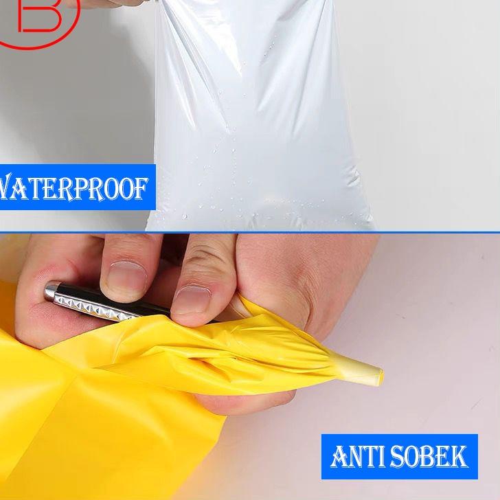 

Best! Polymailer / Plastik Packing Online Shop 40X50CM LDPE WARNA Glossy Isi 100Pcs Lem Perekat TerGrosir