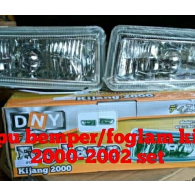 Foglamp/Lampu Bemper Kijang Kapsul Tahun 2000-2002 Set Kanan-Kiri