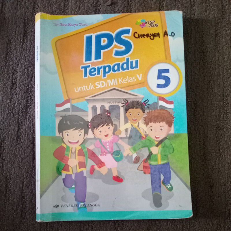 BUKU IPS TERPADU KELAS 5 || KTSP 2006 // ILMU PENGETAHUAN SOSIAL - SECOND