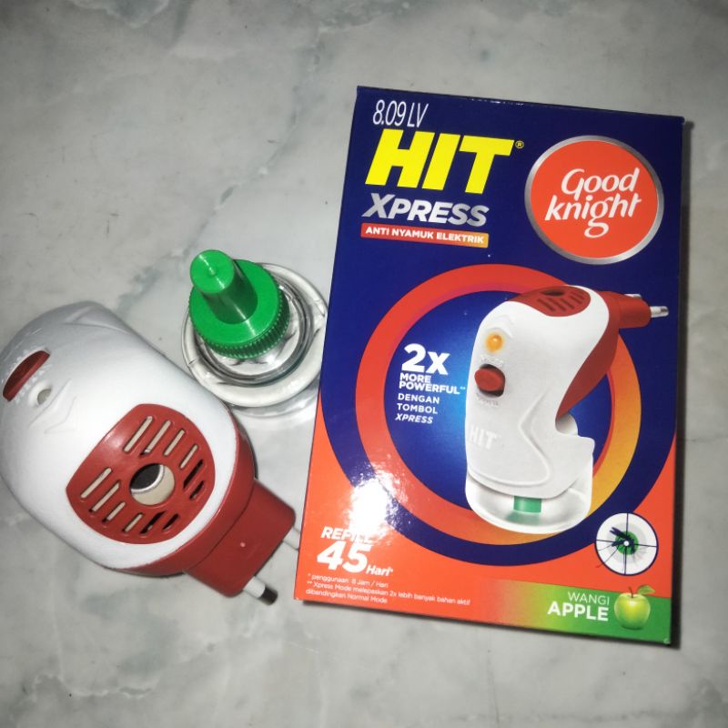 Hit Set Good Knight refill &amp; alat dan refil 45 hari/hit elektrik 45 hari / hit set alat dan refill