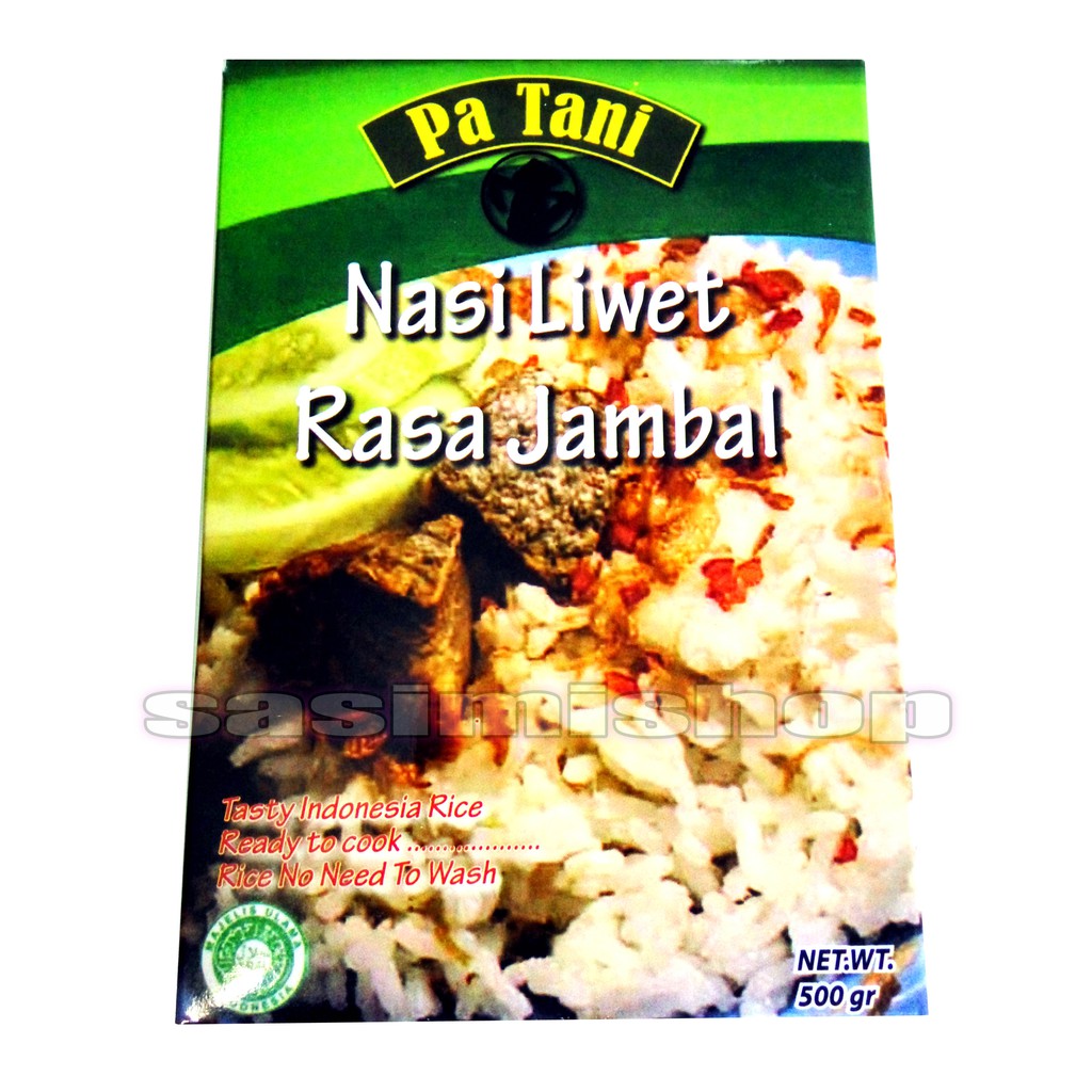 

Nasi Instan Liwet Jambal 500gram
