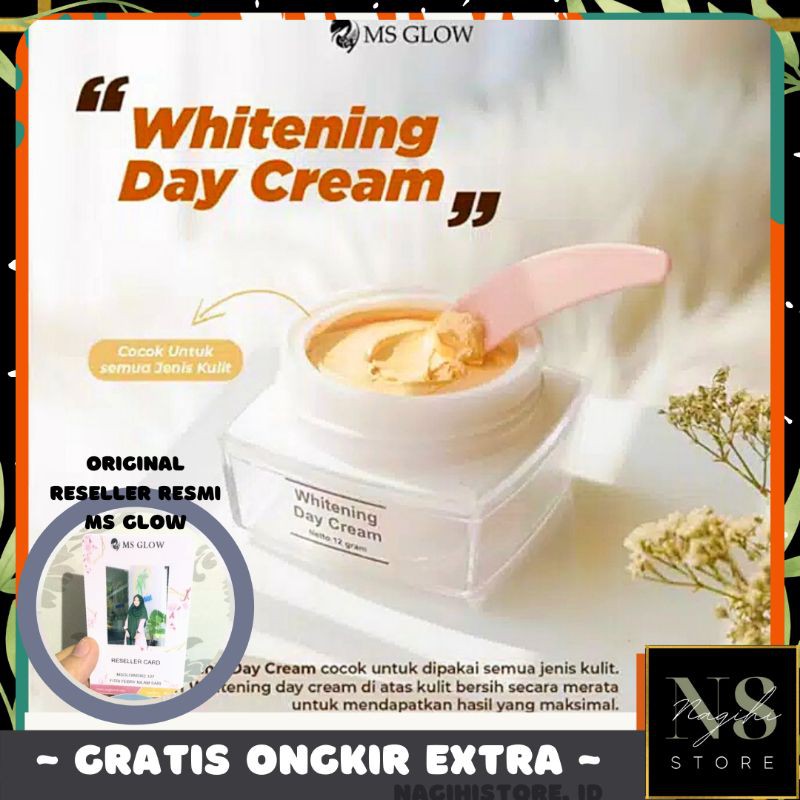 MS glow Day cream whitening skincare