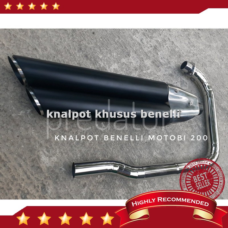 Sale knalpot benelli motobi 200 evo