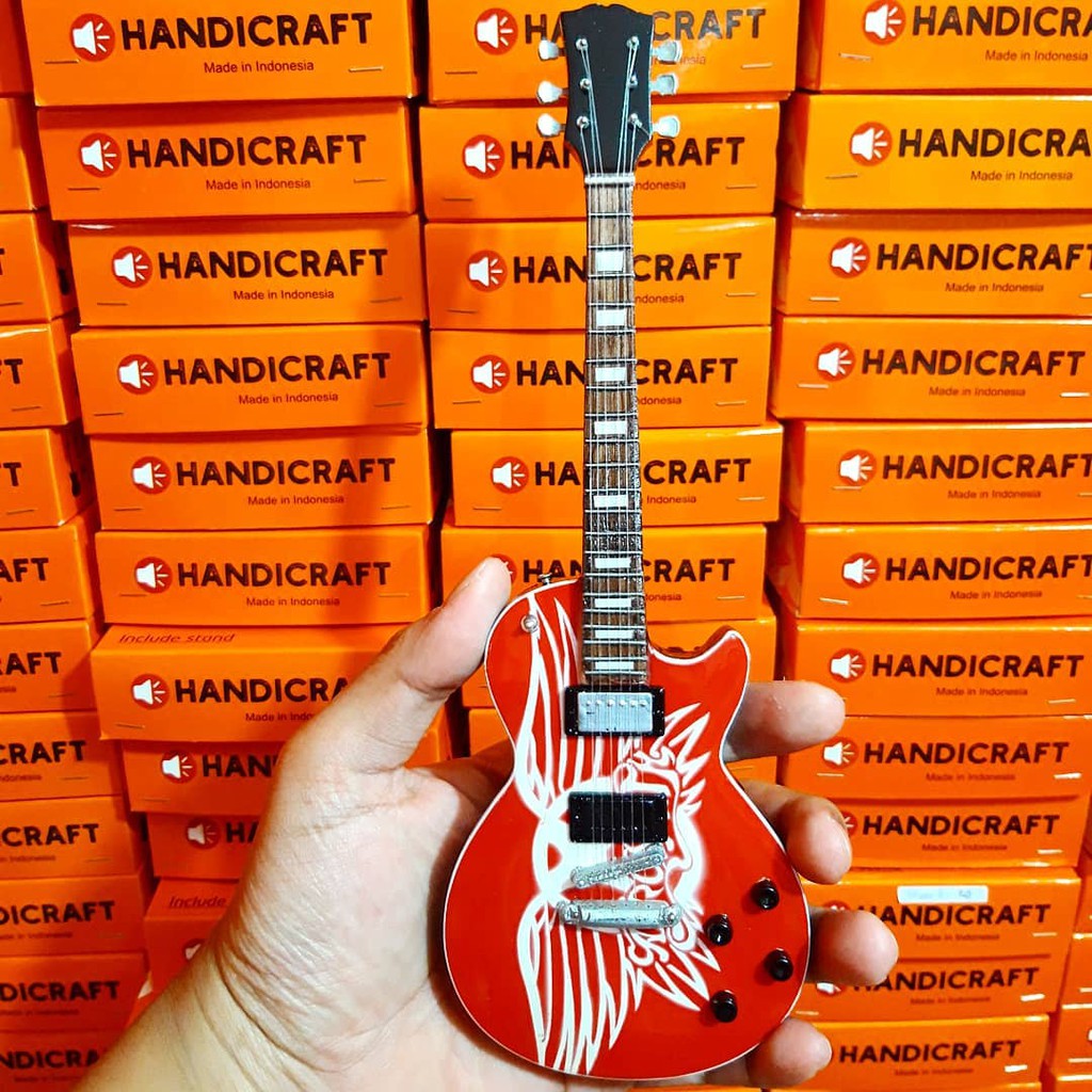 Miniatur Gitar Les Paul Aerosmith Custom